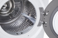 LG 7.8 Cu. Ft 6-Motion DirectDrive® Dryer with Heat Pump – White - DLHC3602W | Sécheuse LG de 7,8 pi3 avec technologie 6MotionMC, moteur DirectDriveMD et pompe à chaleur - blanche - DLHC3602W