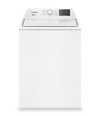 Whirlpool 4.8 Cu. Ft. Top Load Washer and 7 Cu. Ft. Electric Dryer with AutoSensing - White | Laveuse à chargement par le haut 4,8 pi3 et sécheuse électrique 7 pi3 avec détection automatique de Whirlpool - blanches