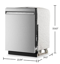 KitchenAid 24" 41 dBA Dishwasher with Third Level Jet Rack – PrintShield Stainless - KDFS324SPS  | Lave-vaisselle KitchenAid de 24 po et de 41 dBA avec 3e panier à jets - acier inoxydable avec fini PrintShieldMC - KDFS324SPS