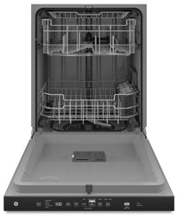 GE Top-Control Dishwasher with Sanitize Cycle and Third Rack - GDP630PGRWW | Lave-vaisselle GE avec commandes sur le dessus, cycle de désinfection et 3e panier - GDP630PGRWW | GDP630PW