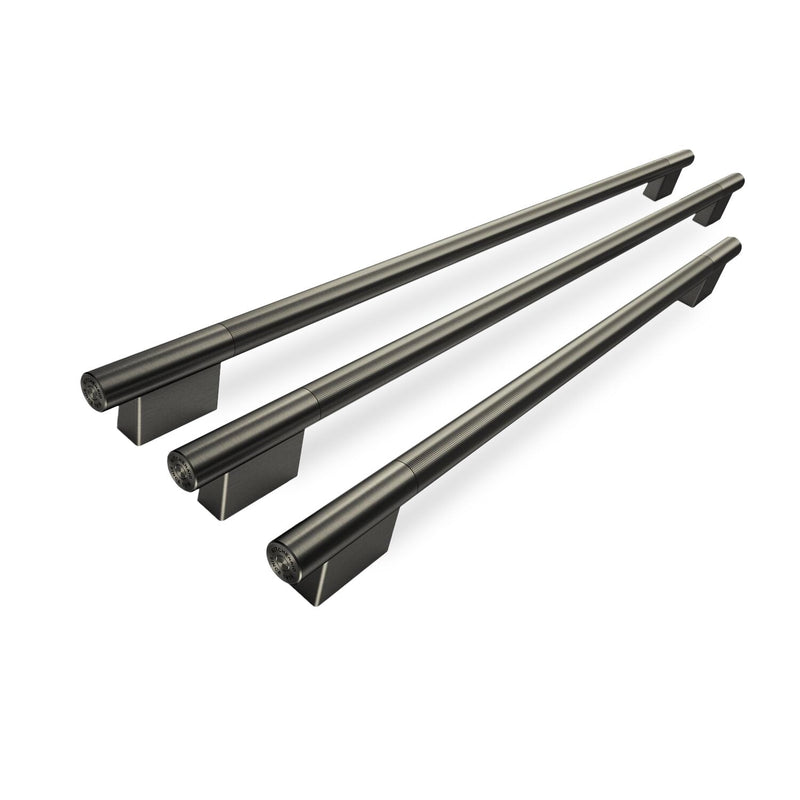 KitchenAid® 3-Piece Handle Kit for Built-In French Door Refrigerator – Black Ore - W11777176 | Trousse de poignées KitchenAid 3 pièces pour réfrigérateur encastré à portes françaises - minerai noir - W11777176