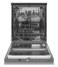 GE 24" Portable Top-Control Dishwasher - GPT225SSLSS 