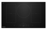 KitchenAid 36" 5-Element Induction Cooktop - Stainless Steel - KCIT736SBL | Surface de cuisson à induction KitchenAid de 36 po à 5 éléments - acier inoxydable - KCIT736SBL