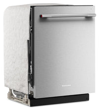 KitchenAid 24" 44 dBA Dishwasher with 360° Max Jets™ Third Rack -PrintShield Stainless Steel - KDTS424SPS  | Lave-vaisselle KitchenAid de 24 po et de 44 dBA avec troisième panier 360° Max JetsMC - acier inoxydable PrintShieldMC - KDTS424SPS