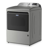 Maytag 7.4 Cu. Ft. Top Load Gas Dryer with Advanced Moisture Sensing – Radiant Silver - MGD6205RR | Sécheuse à gaz Maytag à chargement par le haut de 7,4 pi3 avec détection d’humidité avancée - argenté radieux - MGD6205RR