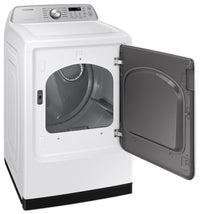 Samsung 7.4 Cu. Ft. Smart Electric Dryer with Sensor Dry - DVE47CG3500WAC | Sécheuse électrique intelligente Samsung de 7,4 pi³ avec séchage par capteur - DVE47CG3500WAC | DVE47CGW