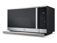 LG 2.1 Cu. Ft. Smart Over-the-Range Microwave with EasyClean® - MVEL2125X | Four à micro-ondes à hotte intégrée intelligent LG de 2,1 pi3 avec EasyCleanMD - MVEL2125X