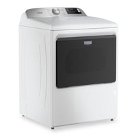 Maytag 7.4 Cu. Ft. Top Load Electric Dryer - White - YMED6205RW | Sécheuse électrique Maytag de 7,4 pi³ - blanche - YMED6205RW