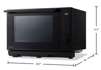 Panasonic 1 Cu. Ft. 4-in-1 Steam Combination Microwave Oven - NNDS59NB | Four à micro-ondes à la vapeur combiné 4 en 1 Panasonic de 1 pi3 - NNDS59NB | NNDS59NB