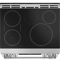 Café 5.7 Cu. Ft. Smart Induction Range with In-Oven Camera - CHS90XP2MS1 | Cuisinière intelligente à induction Café 5,7 pi3 avec caméra dans le four - CHS90XP2MS1 | CHS90XSS