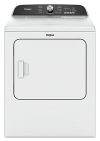 Whirlpool 7 Cu. Ft. Gas Dryer with Moisture Sensor and Steam - WGD6150PW | Sécheuse à gaz Whirlpool de 7 pi³ avec capteur d'humidité et vapeur - WGD6150PW | WGD6150W