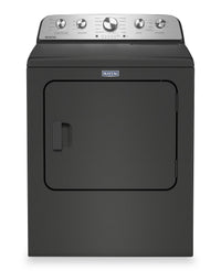 Maytag 7.0 Cu Ft. Gas Dryer with Pet Pro Option – Volcano Black - MGD5605RU  | Sécheuse à gaz Maytag de 7,0 pi3 avec option Animal Pet Pro - noir volcan - MGD5605RU