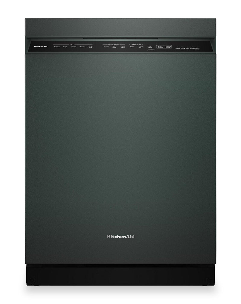 KitchenAid 24" 41 dBA Dishwasher with Third Level Jet Rack – Juniper - KDFS324SJP | Lave-vaisselle KitchenAid de 24 po et de 41 dBA avec 3e panier à jets - genièvre - KDFS324SJP