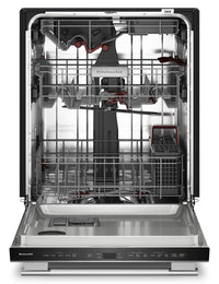 KitchenAid 24" 44 dBA Dishwasher with 360° Max Jets™ Third Rack - PrintShield Stainless - KDTS624SPS | Lave-vaisselle KitchenAid de 24 po et de 44 dBA avec troisième panier 360° Max JetsMC - acier inoxydable avec fini PrintShieldMC - KDTS624SPS