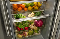 KitchenAid 36" 29 Cu. Ft. Side-by-Side Refrigerator - Fingerprint Resistant Stainless Steel - KRSF536RPS  | Réfrigérateur KitchenAid de 29 pi3 et de 36 po - acier inoxydable résistant aux traces de doigts - KRSF536RPS