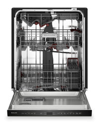 KitchenAid 24" 44 dBA Dishwasher with 360° Max Jets™ Third Rack – Black Ore - KDPS724SBE | Lave-vaisselle KitchenAid de 24 po et de 44 dBA avec troisième panier 360° Max JetsMC - minerai noir - KDPS724SBE