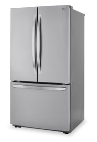 LG 36" 29 Cu. Ft. Smart French-Door Refrigerator - Stainless Steel - LRFCS29D6S | Réfrigérateur intelligent LG de 29 pi³ à portes françaises - LRFCS29D6S | LRFCSD6S