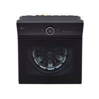LG 6.3 Cu. Ft. Smart Top-Load High-Efficiency Washer - Black Steel - WT8600CB | Laveuse intelligente haute efficacité LG à chargement par le haut de 6,3 pi³ - acier noir - WT8600CB