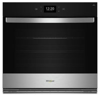 Whirlpool 4.3 Cu. Ft. Smart Single Wall Oven with Air Fry - WOES7027PZ | Four mural simple intelligent Whirlpool de 4,3 pi³ avec friture à air - WOES7027PZ | WOES702Z