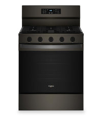 Whirlpool 5 Cu. Ft. Gas Range with Air Fry and Self-Clean - Black Stainless Steel - WFGS5030RV | Cuisinière à gaz Whirlpool de 5 pi³ avec friture à air et autonettoyage - acier inoxydable noir - WFGS5030RV | WFGS50RV