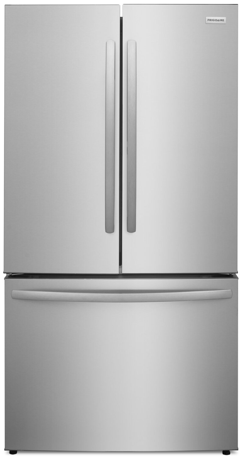 Frigidaire 28.8 Cu. Ft. French-Door Refrigerator with Internal Water Dispenser - FRFN2813AF | Réfrigérateur Frigidaire de 28,8 pi³ à portes françaises avec distributeur d’eau interne - FRFN2813AF | FRFN28AF