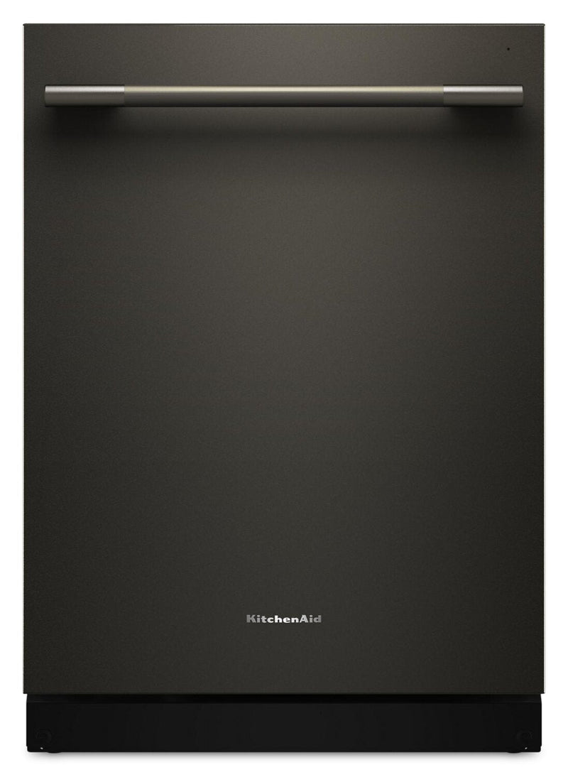 KitchenAid 24" 41 dBA Dishwasher with Third Level Jet Rack – Black Ore - KDTS324SBE | Lave-vaisselle KitchenAid de 24 po et de 41 dBA avec 3e panier à jets - minerai noir - KDTS324SBE