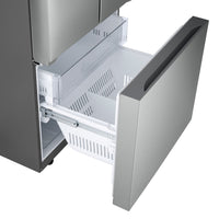 LG 33" 21 Cu. Ft. French 3-Door Refrigerator – Fingerprint Resistant Stainless Steel - LF21C6000V | Réfrigérateur 3 portes LG de 21 pi3 et de 33 po à portes françaises - acier inoxydable résistant aux traces de doigts - LF21C6000V