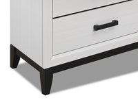 Kate 6-Piece Queen Bedroom Package - White - Bedroom Package