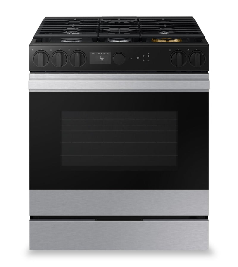 Samsung Bespoke 6 Cu. Ft. Gas Range with Oven Camera - NSG6DG8700SRAA  | Cuisinière à gaz Bespoke Samsung de 6,3 pi3 avec caméra de four - NSG6DG8700SRAA/AC  | NSG6D87S
