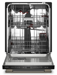 KitchenAid 24" 44 dBA Dishwasher with 360° Max Jets™ Third Rack – Black Ore - KDTS424SBE | Lave-vaisselle KitchenAid de 24 po et de 44 dBA avec troisième panier 360° Max JetsMC - minerai noir - KDTS424SBE