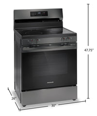 Frigidaire 5.3 Cu. Ft. Electric Range with Air Fry - FCRE308CAD | Cuisinière électrique Frigidaire de 5,3 pi3 avec friture à air Air Fry – FCRE308CAD | FCRE308D