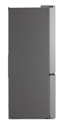 LG 33" 21 Cu. Ft. French 3-Door Refrigerator – Fingerprint Resistant Stainless Steel - LF21C6000V | Réfrigérateur 3 portes LG de 21 pi3 et de 33 po à portes françaises - acier inoxydable résistant aux traces de doigts - LF21C6000V