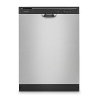 Amana 24" 59 dBA Front-Control Dishwasher with Triple Filter Wash System - Stainless Steel - ADFS2524RS | Lave-vaisselle Amana à 59 dBA de 24 po avec commandes à l’avant - acier inoxydable - ADFS2524RS | ADFS252S