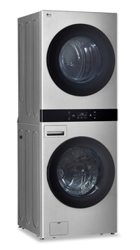 LG STUDIO WashTower™ with 5 Cu. Ft. Washer and 7.4 Cu. Ft. Electric Dryer - SWWE50N3 | Tour de lavage WashTowerMC LG STUDIO avec laveuse 5 pi³ et sécheuse électrique 7,4 pi³ - SWWE50N3 | SWWE50N3