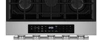 KitchenAid 30" 5.0 Cu. Ft. Slide-in Gas Range - Fingerprint Resistant Stainless Steel - KSGS530SPS | Cuisinière à gaz encastrée KitchenAid de 5,0 pi³ et de 30 po - acier inoxydable résistant aux traces de doigts - KSGS530SPS