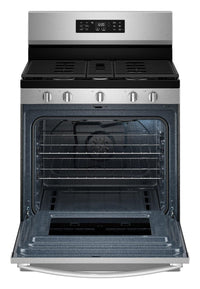 Whirlpool 30" 5.0 Cu. Ft. Gas Range with Air Cooking – Fingerprint Resistant Stainless Steel - WFGS4530SZ | Cuisinière à gaz Whirlpool de 5,0 pi³ et de 30 po avec cuisson à air - acier inoxydable résistant aux traces de doigts - WFGS4530SZ