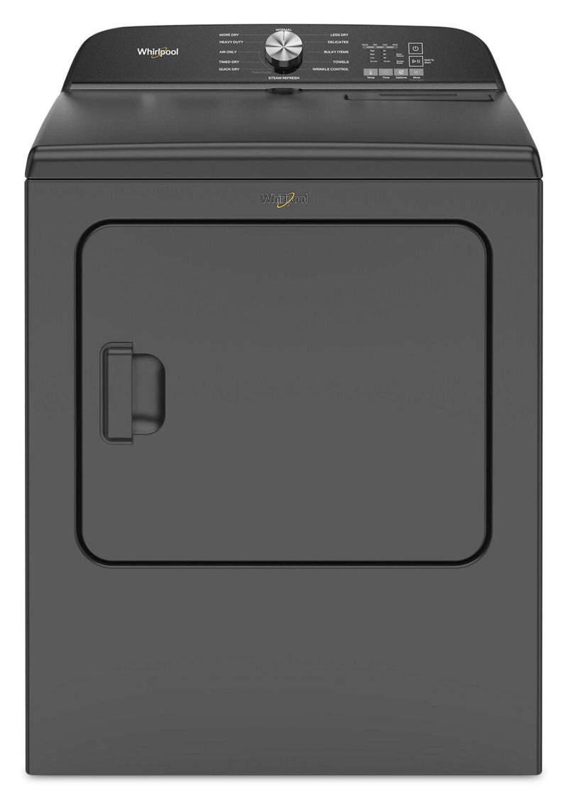 Whirlpool 7 Cu. Ft. Gas Dryer with Moisture Sensor and Steam - WGD6150PB | Sécheuse à gaz Whirlpool de 7 pi³ avec capteur d'humidité et vapeur - WGD6150PB | WGD6150B