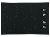 GE 30" 4-Element Electric Cooktop - Stainless Steel - JP3030SWSS | Surface de cuisson électrique GE de 30 po à 4 éléments - acier inoxydable - JP3030SWSS | JP3030SW