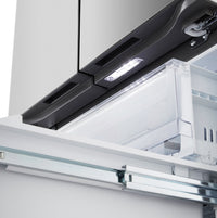 LG 33" 25 Cu. Ft. Smart French-Door Refrigerator with Ice Maker - Stainless Look - LF25S6200V  | Réfrigérateur intelligent LG de 33 po et de 25 pi³ à portes françaises avec machine à glaçons - fini d’apparence acier inoxydable - LF25S6200V  | LF25S62V