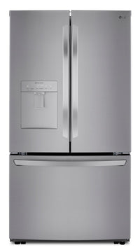 LG 29 Cu. Ft. French-Door Refrigerator with Water Dispenser - LRFWS2906V | Réfrigérateur LG de 29 pi³ à portes françaises avec distributeur d'eau - LRFWS2906V | LRFWS29V