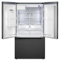 Bosch 500 Series 36" 26 Cu. Ft. French-Door Refrigerator - Black Stainless Steel - B36FD52SNB  | Réfrigérateur Bosch Série 500 de 36 po et de 26 pi3 à portes françaises - acier inoxydable noir - B36FD52SNB  | B36FD52B