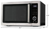 Danby 1 Cu. Ft. 5-in-1 Multifunctional Countertop Microwave Oven - DDMW1060BSS-6 | Four à micro-ondes de comptoir multifonctionnel 5 en 1 Danby de 1 pi³ - DDMW1060BSS-6 | DDMW106S