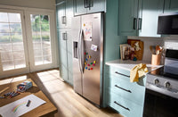 Whirlpool 36" 21 Cu. Ft. Side-by-Side Refrigerator - Fingerprint-Resistant Stainless - WRSC6536RZ | Réfrigérateur Whirlpool de 21 pi³ et de 36 po à compartiments juxtaposés - acier inoxydable résistant aux traces de doigts - WRSC6536RZ
