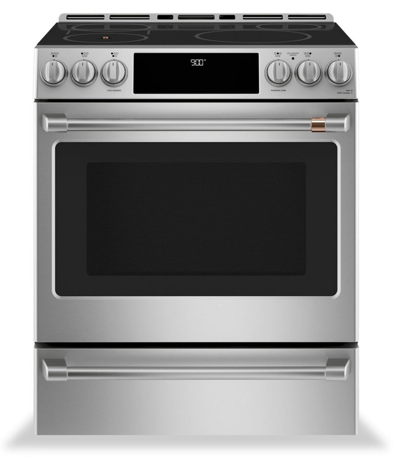 Café 5.7 Cu. Ft. Smart Induction Range with In-Oven Camera - CHS90XP2MS1 | Cuisinière intelligente à induction Café 5,7 pi3 avec caméra dans le four - CHS90XP2MS1 | CHS90XSS