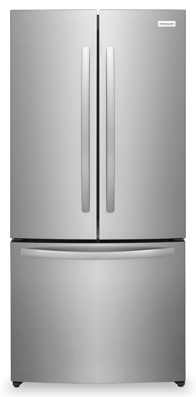 Frigidaire 17.6 Cu. Ft. Counter-Depth French-Door Refrigerator - FRFG1723AV | Réfrigérateur Frigidaire de 17,6 pi³ à portes françaises de profondeur comptoir - FRFG1723AV | FRFG17AV