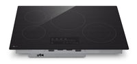 LG 30" 4-Element Electric Cooktop with UltraHeat™ 2.5kW Element - Black - CBEW3013BE | Surface de cuisson électrique LG de 30 po à 4 éléments avec élément UltraHeatMC de 2 500 W - noire - CBEW3013BE