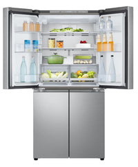 LG 33" 18.6 Cu. Ft. French 4-Door Counter-Depth Refrigerator - Stainless Steel - LF19C8200S | Réfrigérateur LG de 18,6 pi³ et de 33 po de profondeur comptoir à 4 portes françaises - acier inoxydable - LF19C8200S