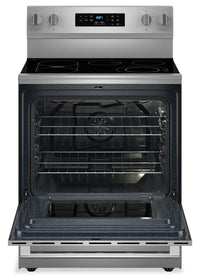 Maytag 30" 5.3 Cu. Ft. Electric Range with No Preheat Air Fry - Stainless Steel - YMFES6030RZ | Cuisinière électrique Maytag de 5,3 pi3 et de 30 po avec friture à air sans préchauffage - acier inoxydable - YMFES6030RZ | YMFES6RZ