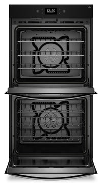 Whirlpool 8.6 Cu. Ft. Smart Double Wall Oven with Air Fry - WOED7027PZ | Four mural double intelligent Whirlpool de 8,6 pi³ avec friture à air - WOED7027PZ | WOED702Z