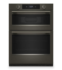 KitchenAid 30"  Smart Electric Combo Wall Oven - Black Ore - KOEC730SBE | Four mural combiné intelligent électrique KitchenAid de 30 po - minerai noir - KOEC730SBE